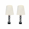 PAIR of HH2 Rock Crystal Table Lamps by Phoenix