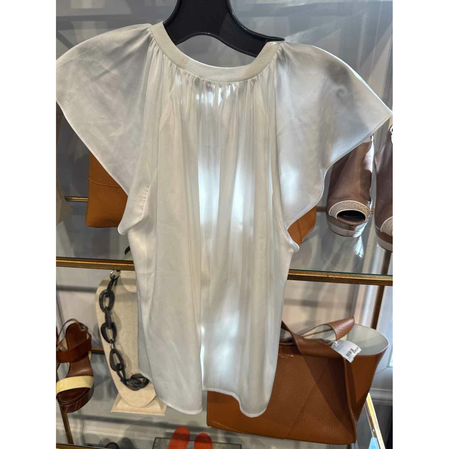 Women's Generation Love Size XS White Blouse Top - colletteconsignment.com