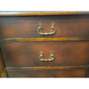 Vintage Hard Wood Sideboard w/ Leather Inlay by Theodore Alexander - AS IS
