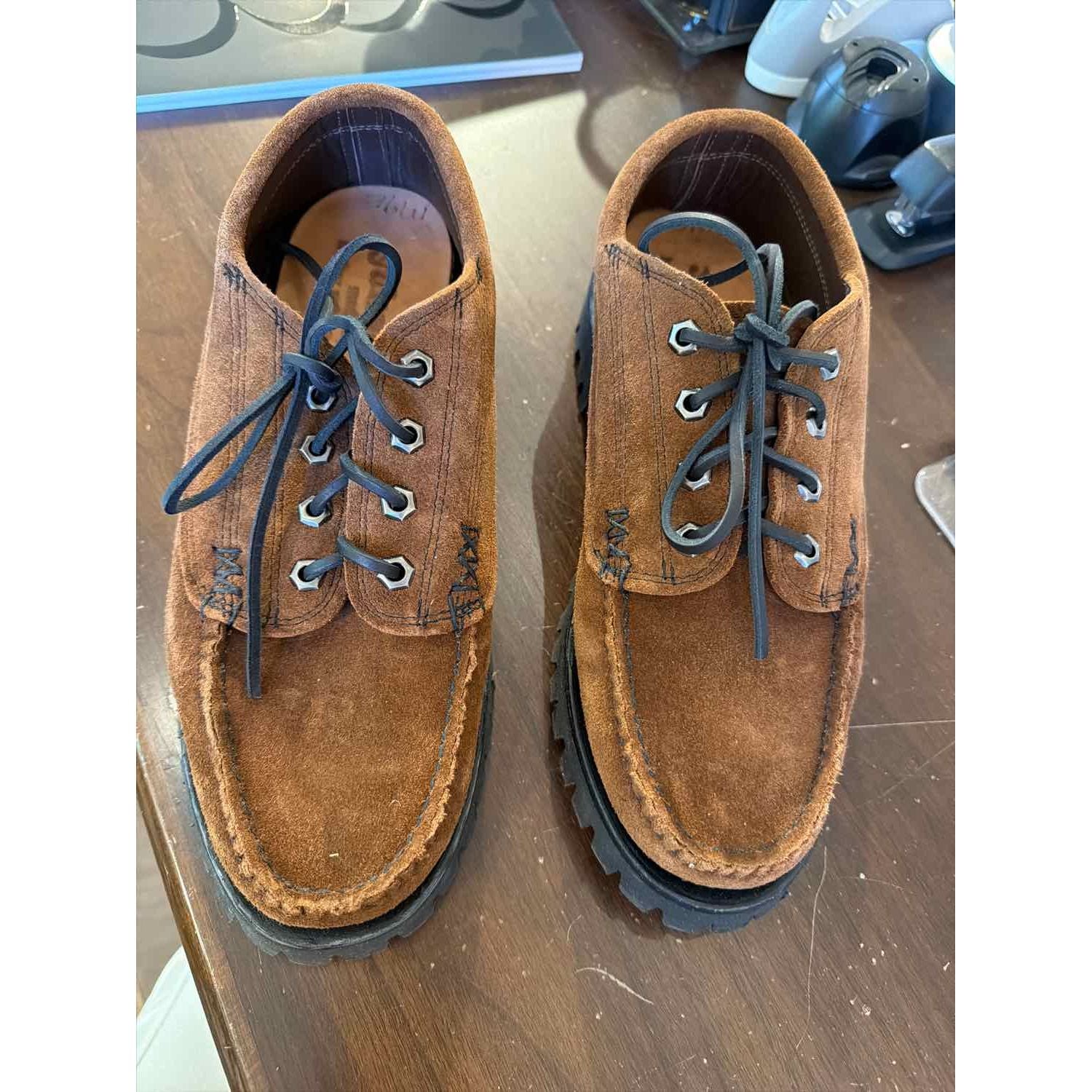 Shoe Size 9E Yuketen Brown Loafers