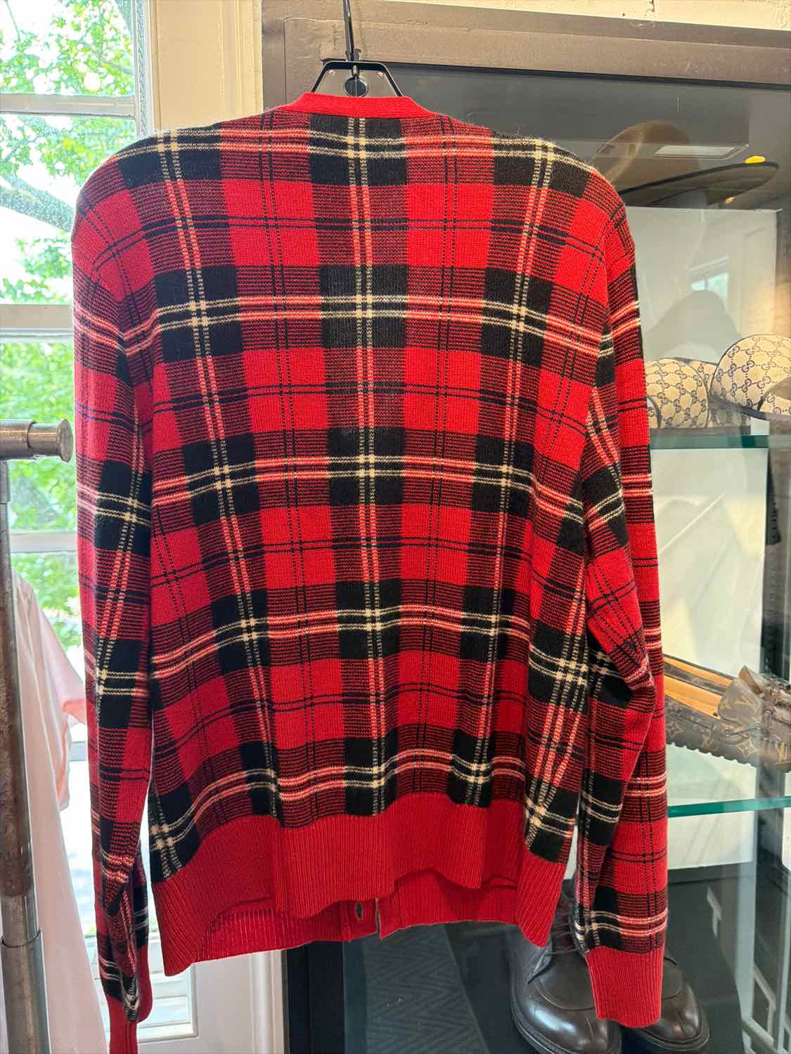 Ralph Lauren Purple Label Mens Size XL Red Multi Sweater