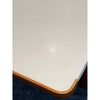 'Edward Wormley' White Lacquer & Mahogany Coffee Table by Dunbar