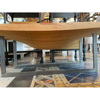 Organia Hardwood & Metal Coffee Table by Christian Dunbar