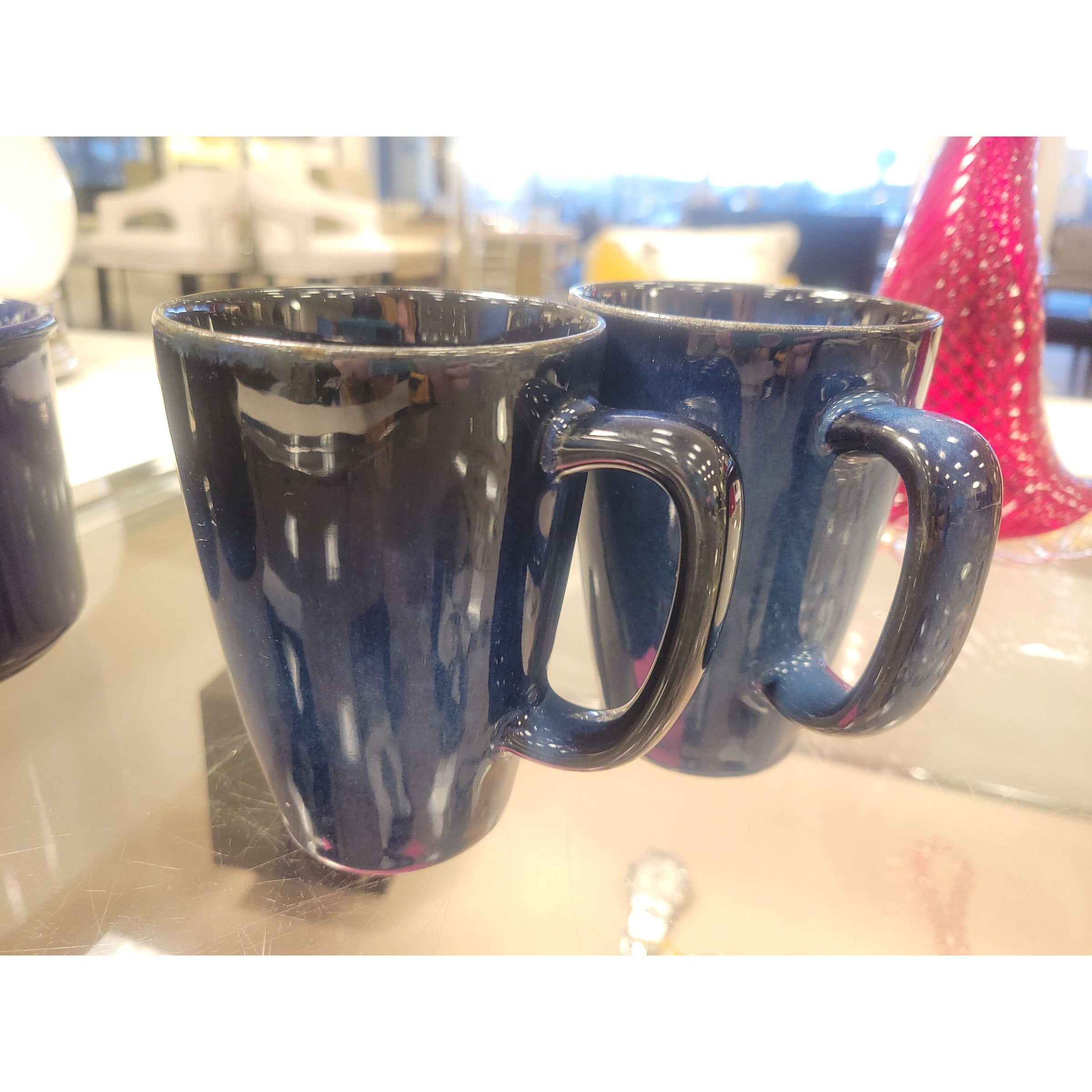Pair of Navy Ombre Mugs