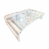 Lucite Waterfall Coffee Table
