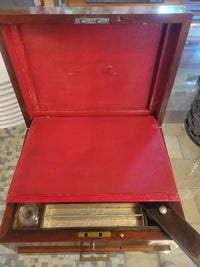 Antique Victorian Walnut Writing / Jewelry Box