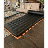 Meis Van Der Rohe Barcelona daybed in black leather