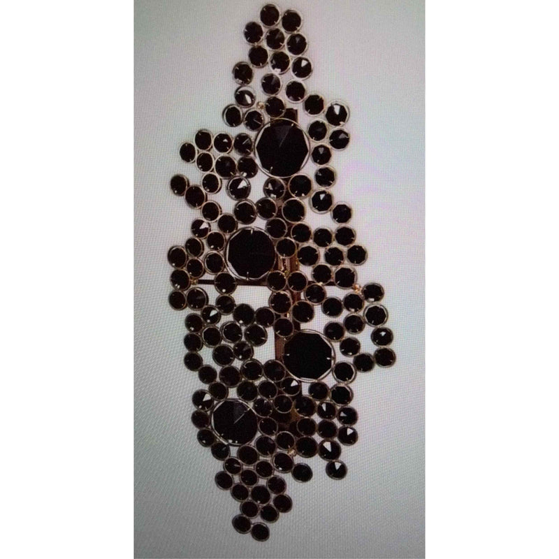 Eternity Black Glass Sconce - colletteconsignment.com