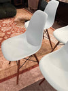 Set of 4 Herman Miller Pale Blue Eames Chairs