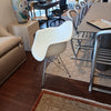 Herman Miller Knoll White Eames Molded Plastic Armchair