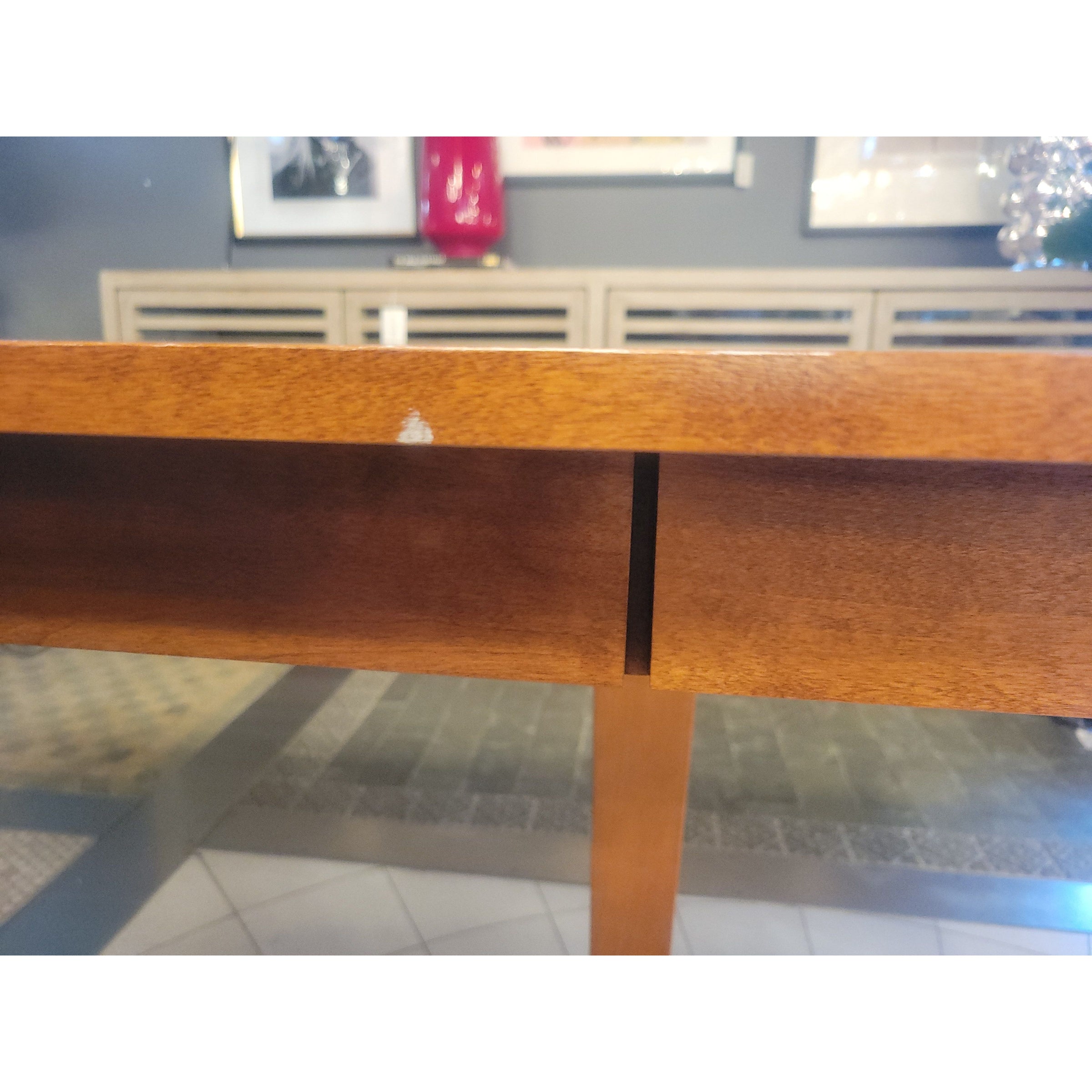 Custom Cherry Wood Dining Table by Dinec
