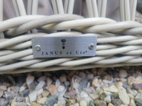 PAIR of Gray Wicker Arbor Lounge Chairs w/ Striped Cushions by Janus et Cie