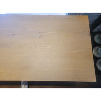 6-Drawer Natural Oak Dresser w/ Metal Pulls - colletteconsignment.com