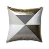 Pair of Avalon Gold & Gray Throw Pillows