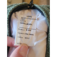 Sage Green Fabric Lounge Chair by Cappellini (AS IS) - colletteconsignment.com