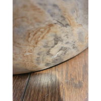 'Serafina' Sahara Faux Marble Side Table by Arteriors - colletteconsignment.com