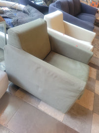 Sage Green Fabric Lounge Chair by Cappellini (AS IS)