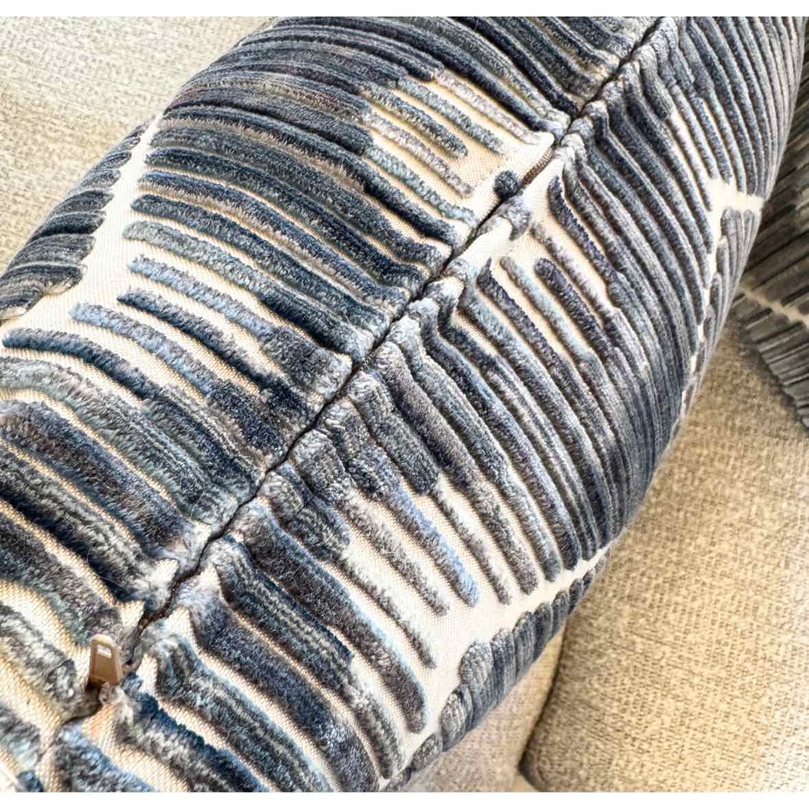 Navy Sarah Toss Square Pillow