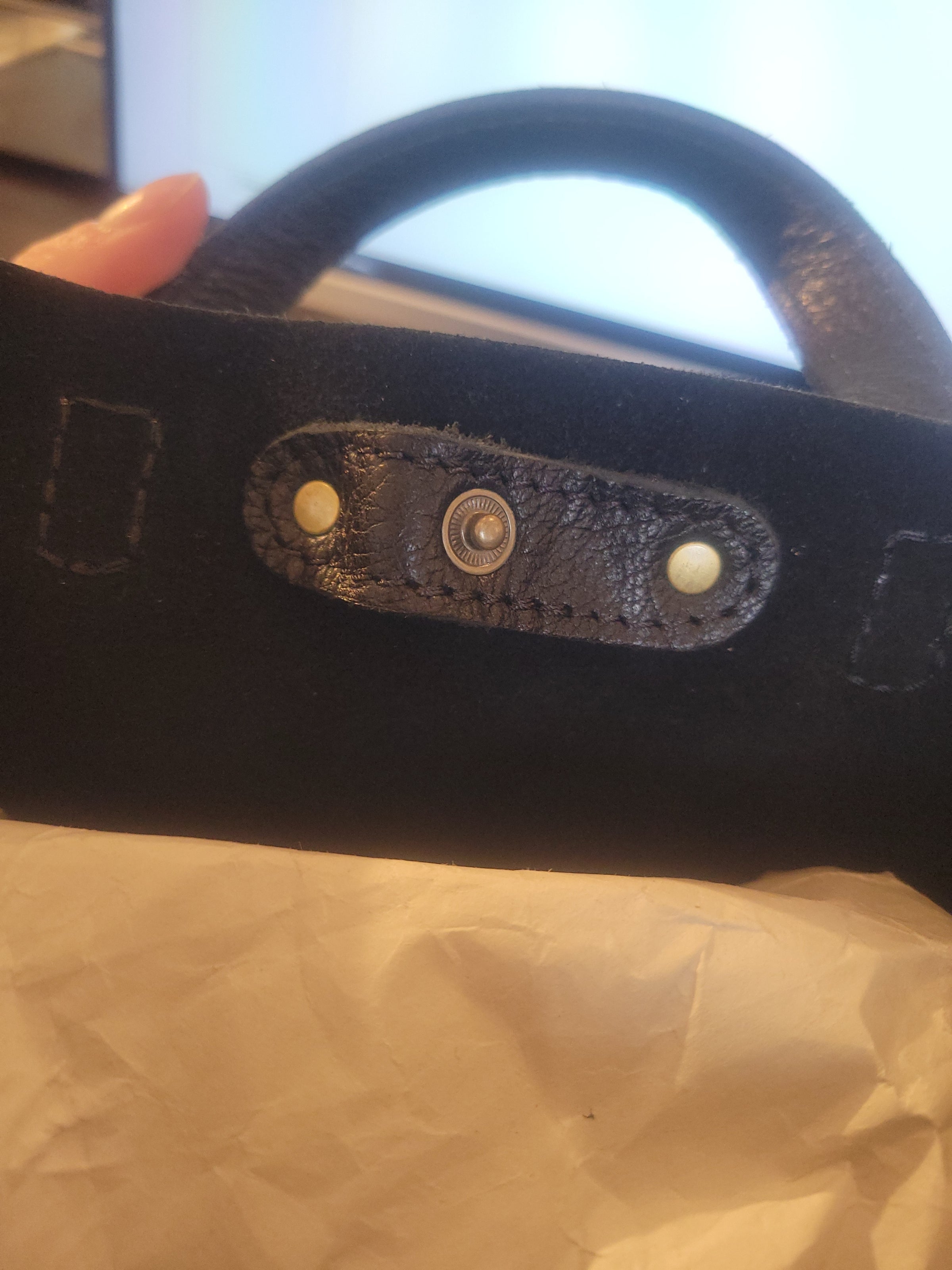 Portland Leather Goods Black Handbags