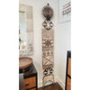 8-ft African Carved Wood Totem