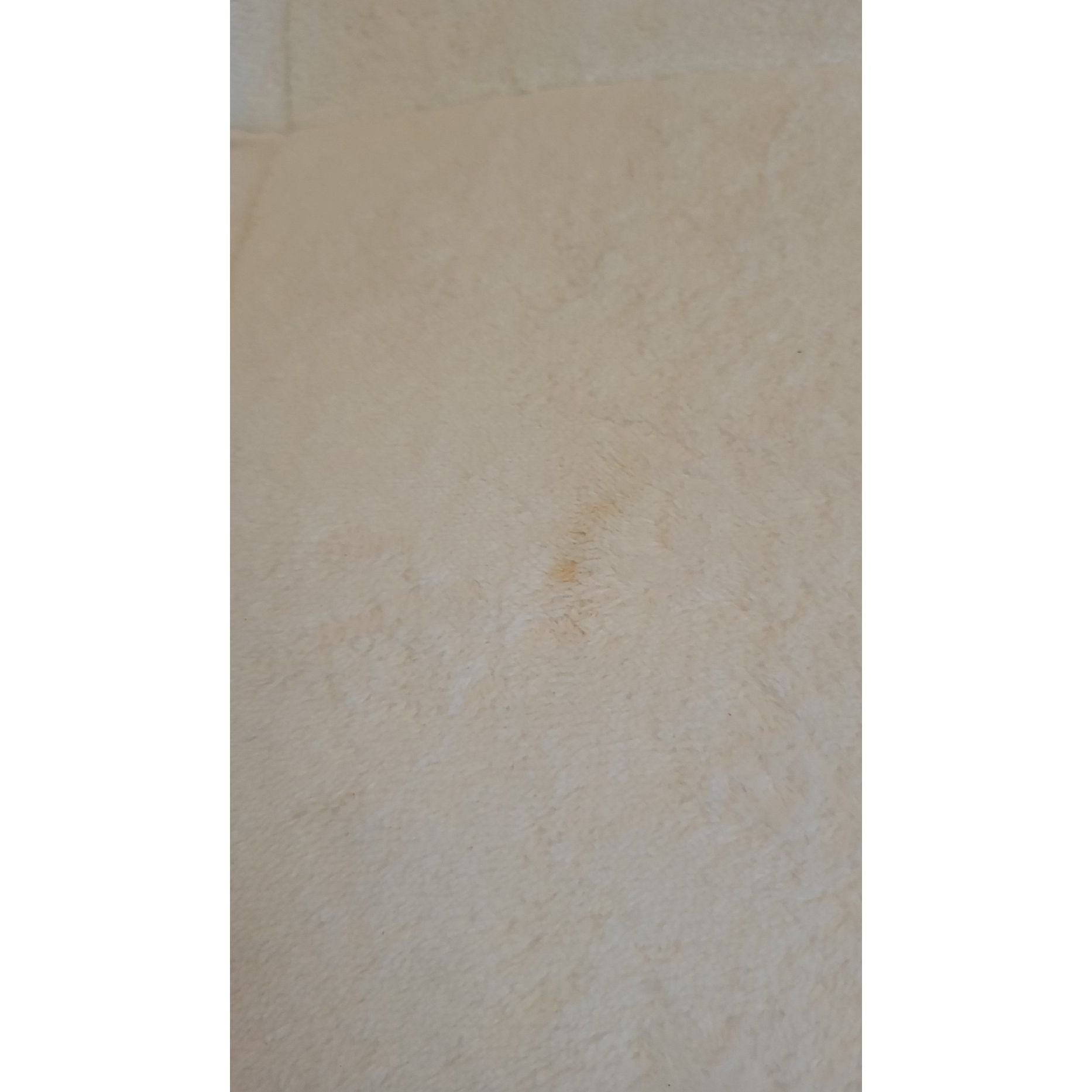 Tufted White Lounge Chair w/ Mint Green Trim