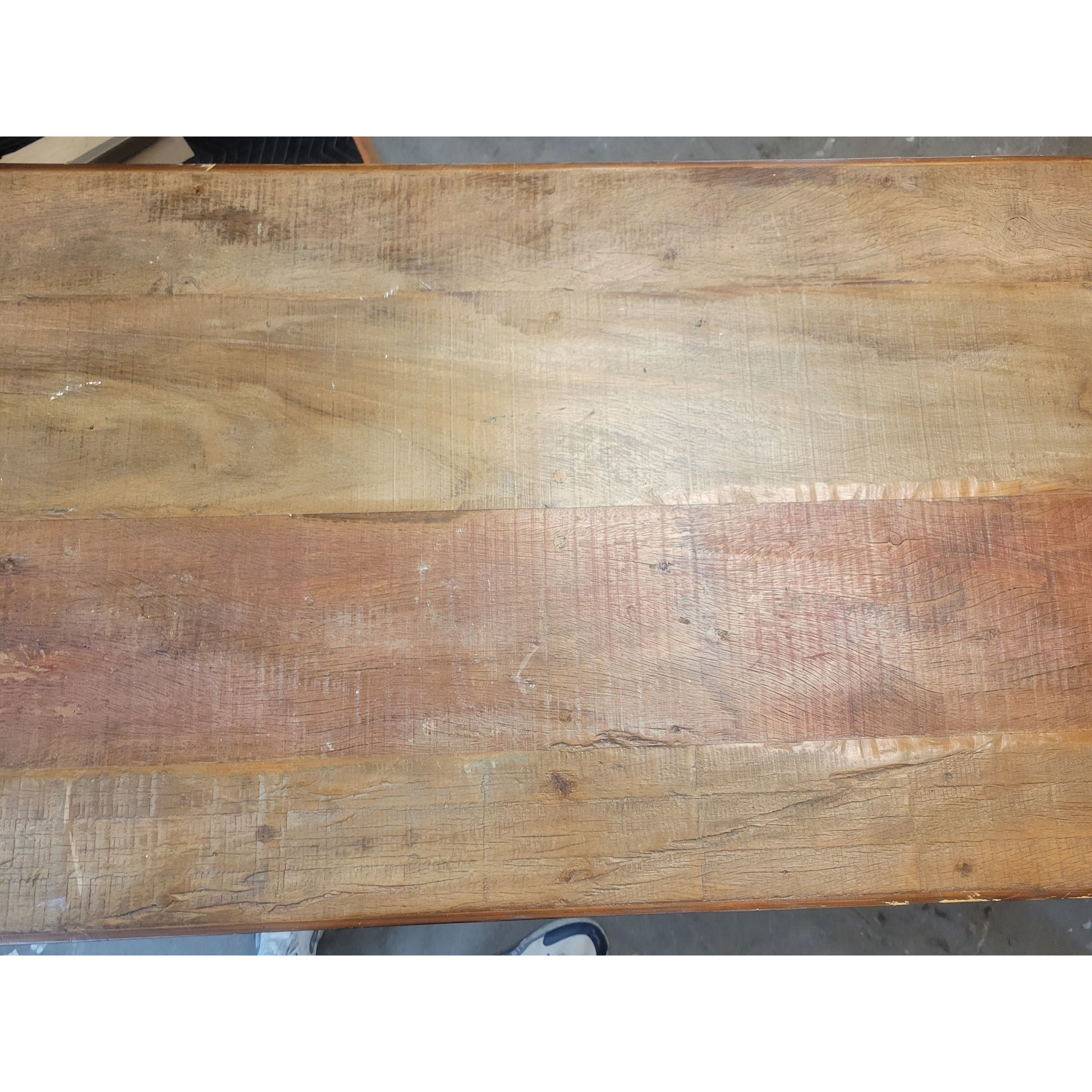 2-Drawer Reclaimed Oak Desk (AS IS)