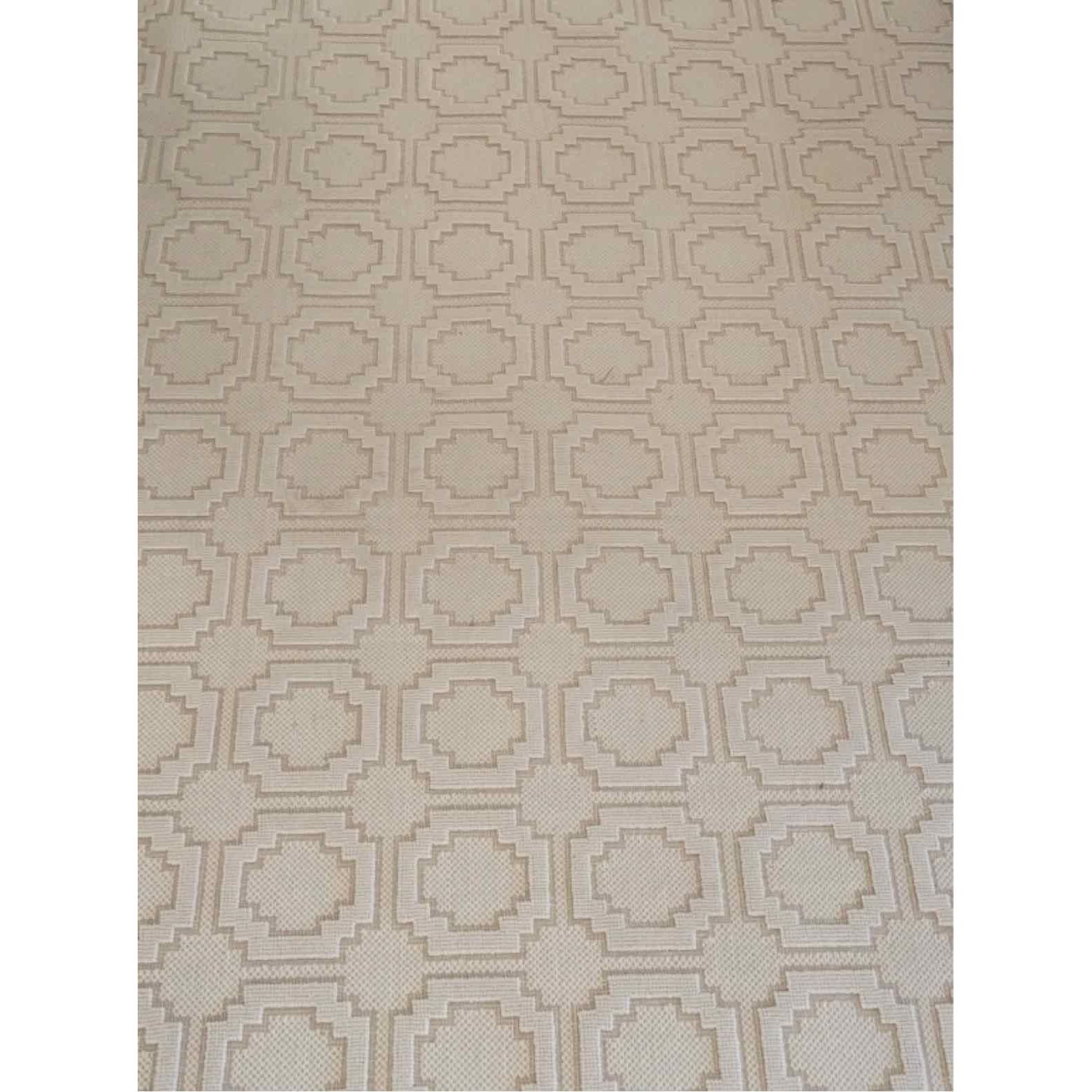 12-ft x 9-ft Beige Indoor/Outdoor Rug