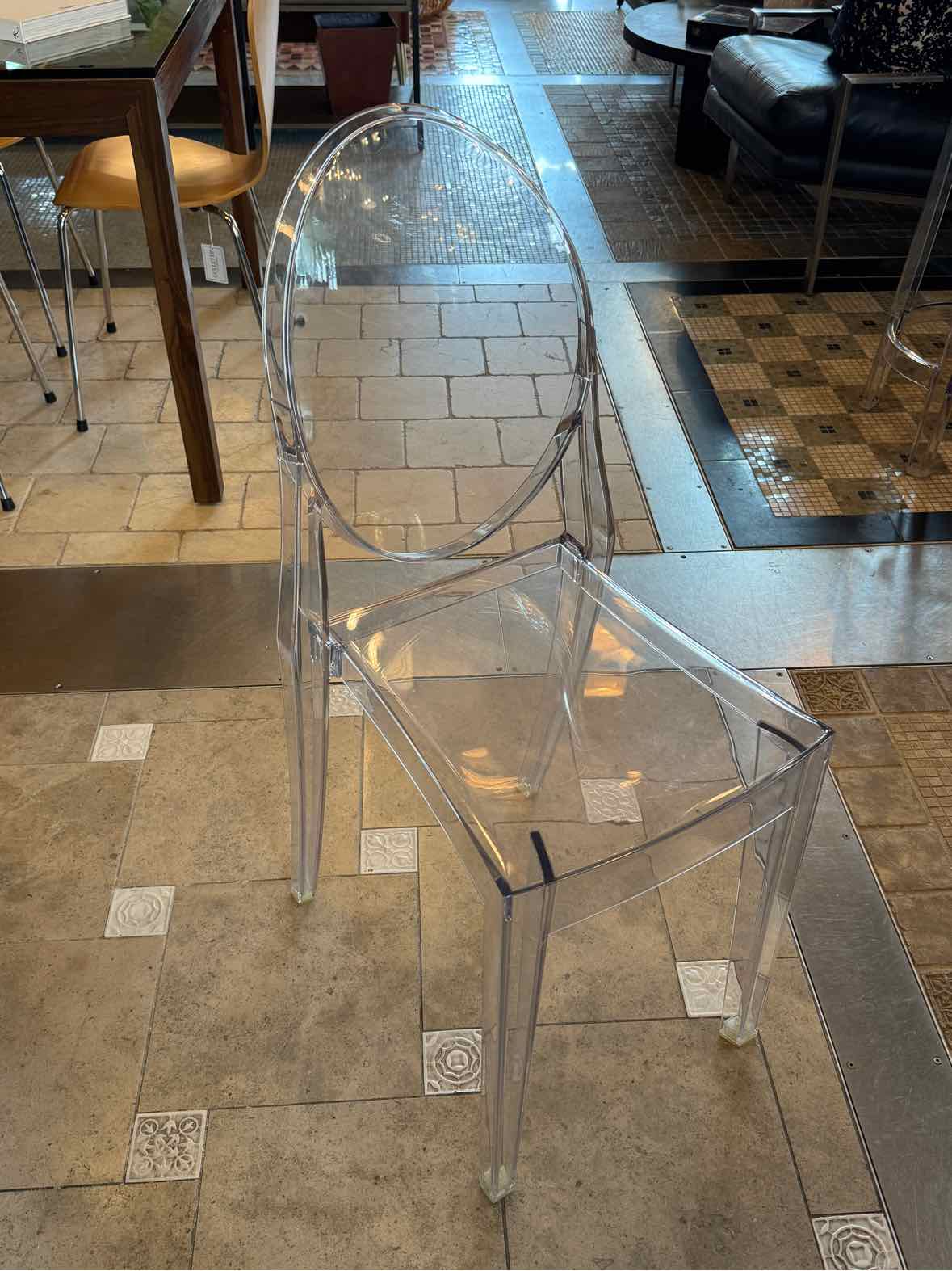 PAIR of 'Victoria' Ghost Dining Chairs by Kartell