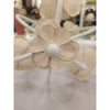 Simply Shabby Chic White & Pink Metal Flower Chandelier