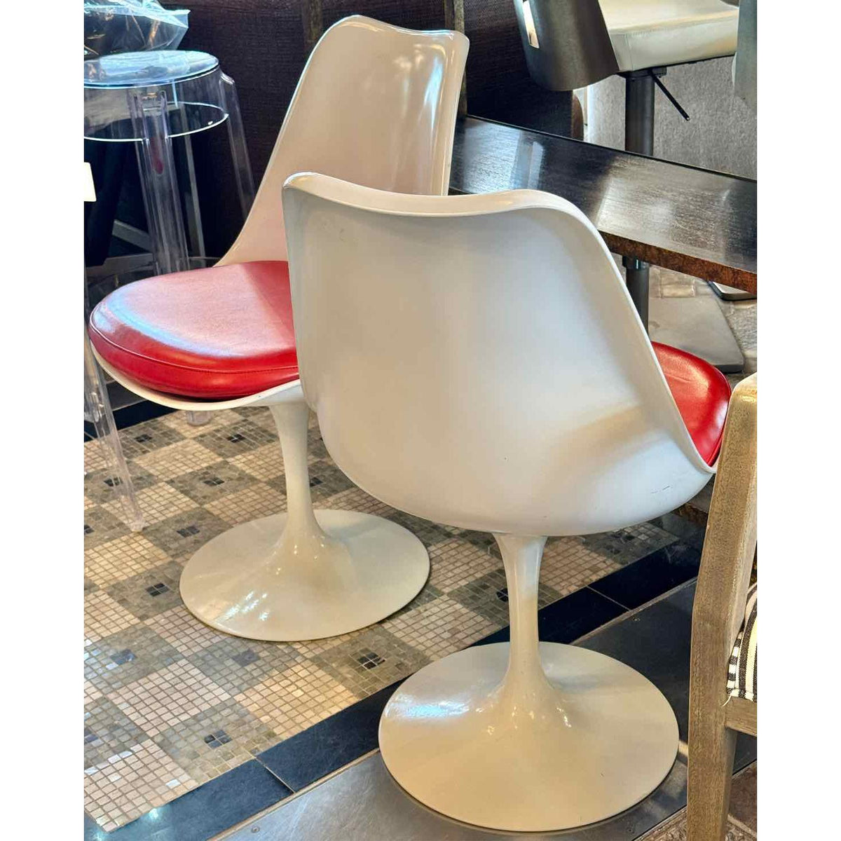 Pair of Saarinen Tulip Chairs