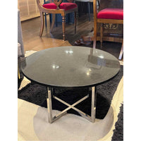 2-ft Round Granite Coffee Table by Fendi Casa