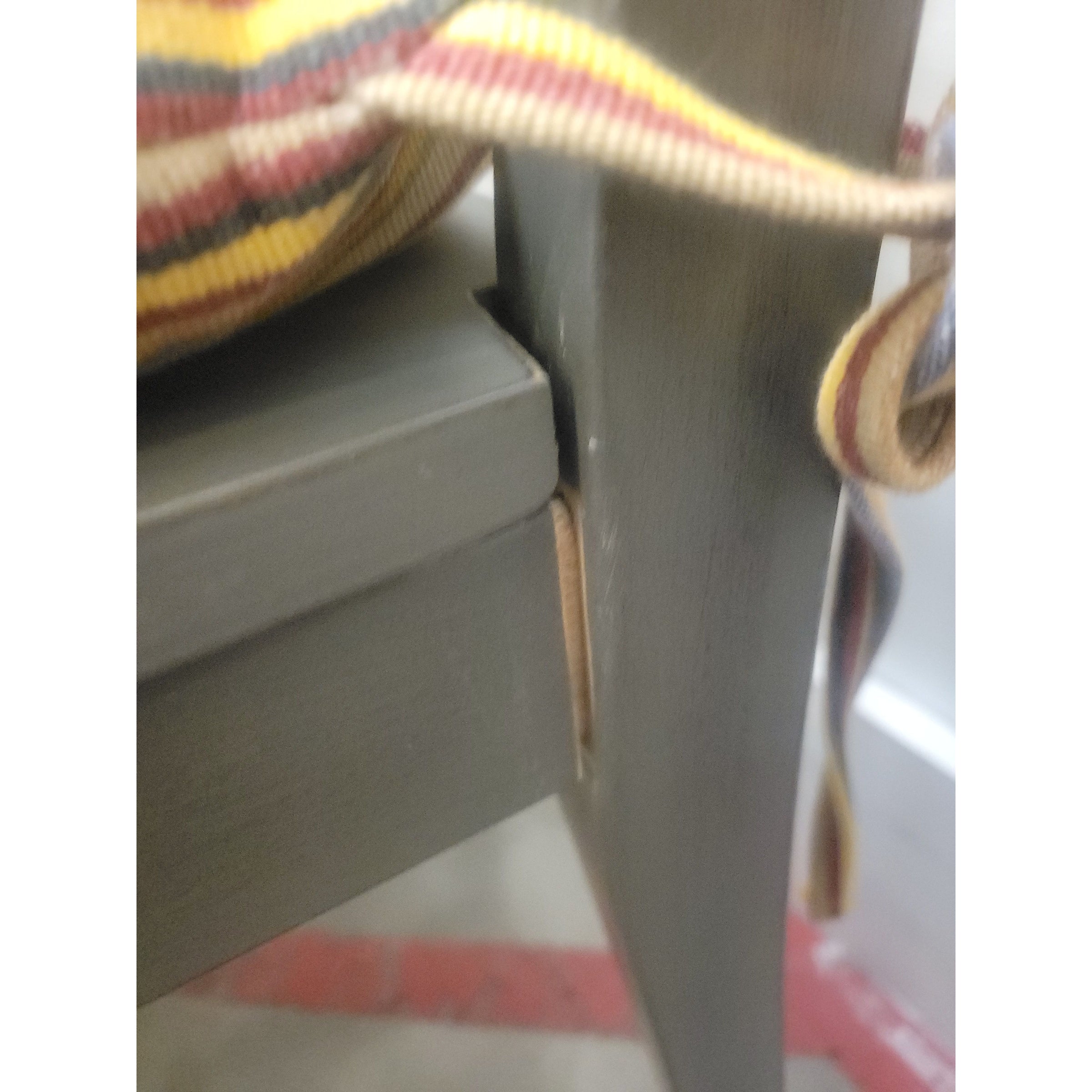 SET of 8 Gray Wood Village Grigio Dining Chairs (AS IS) - colletteconsignment.com