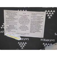 SET of 10 French Linen & Wood Round-Back Dining Chairs by Safavieh (AS IS) - colletteconsignment.com