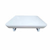 Large Outdoor White Lacquer Coffee Table by Walters Outdoor