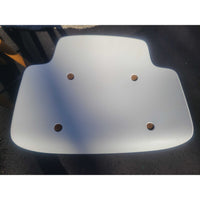 PAIR of White Pilot Counter Stools by Quinze & Milan