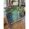 Waterscape Diptych by David Kessler in Silver Frames