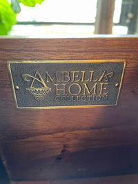 Ambella Home Console Table w/ Mirrored Drawers
