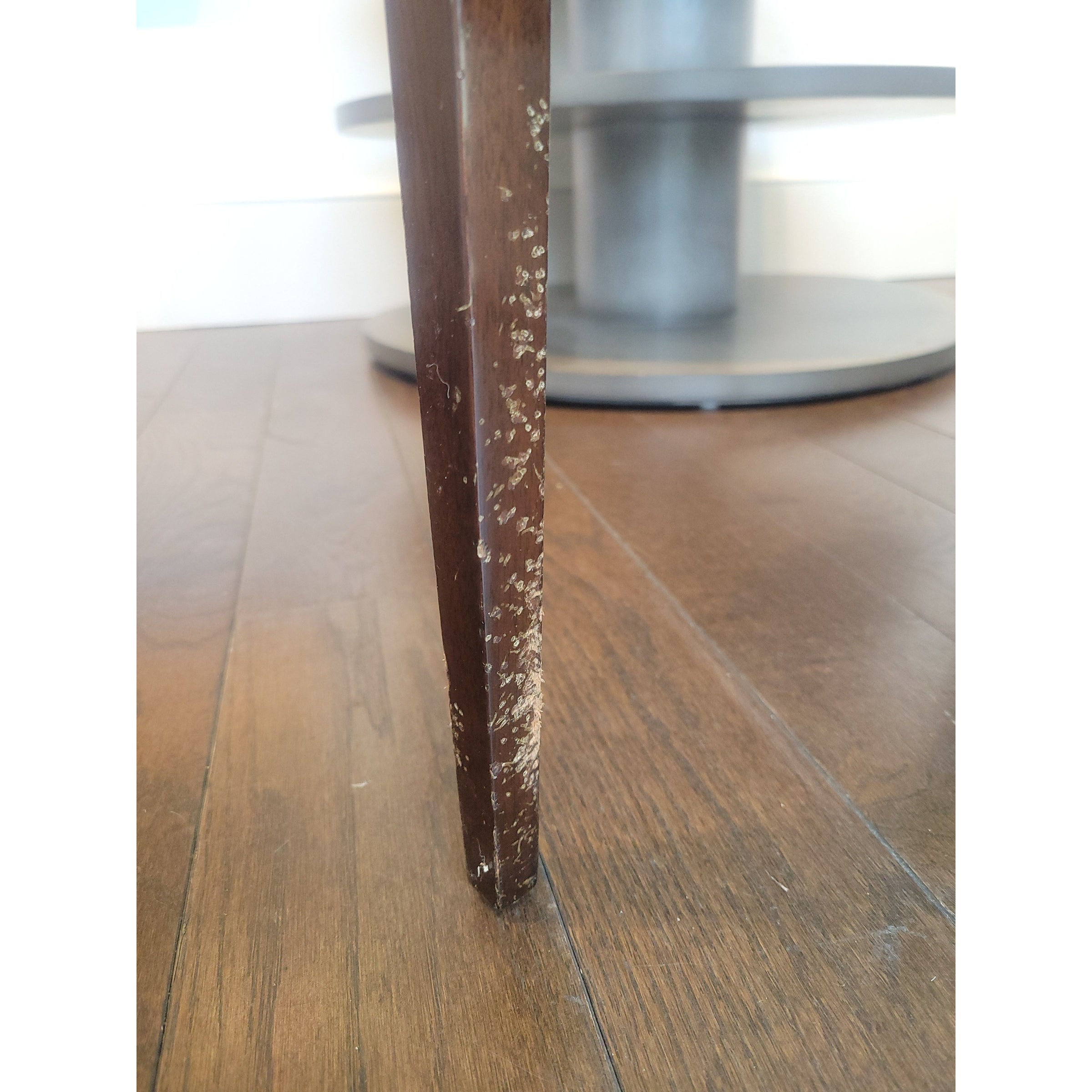 PAIR of Mid-Century Wood 1-Drawer Side Tables (AS IS)
