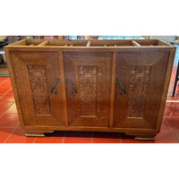 Arts & Crafts Oak Buffet Needs Top As Is