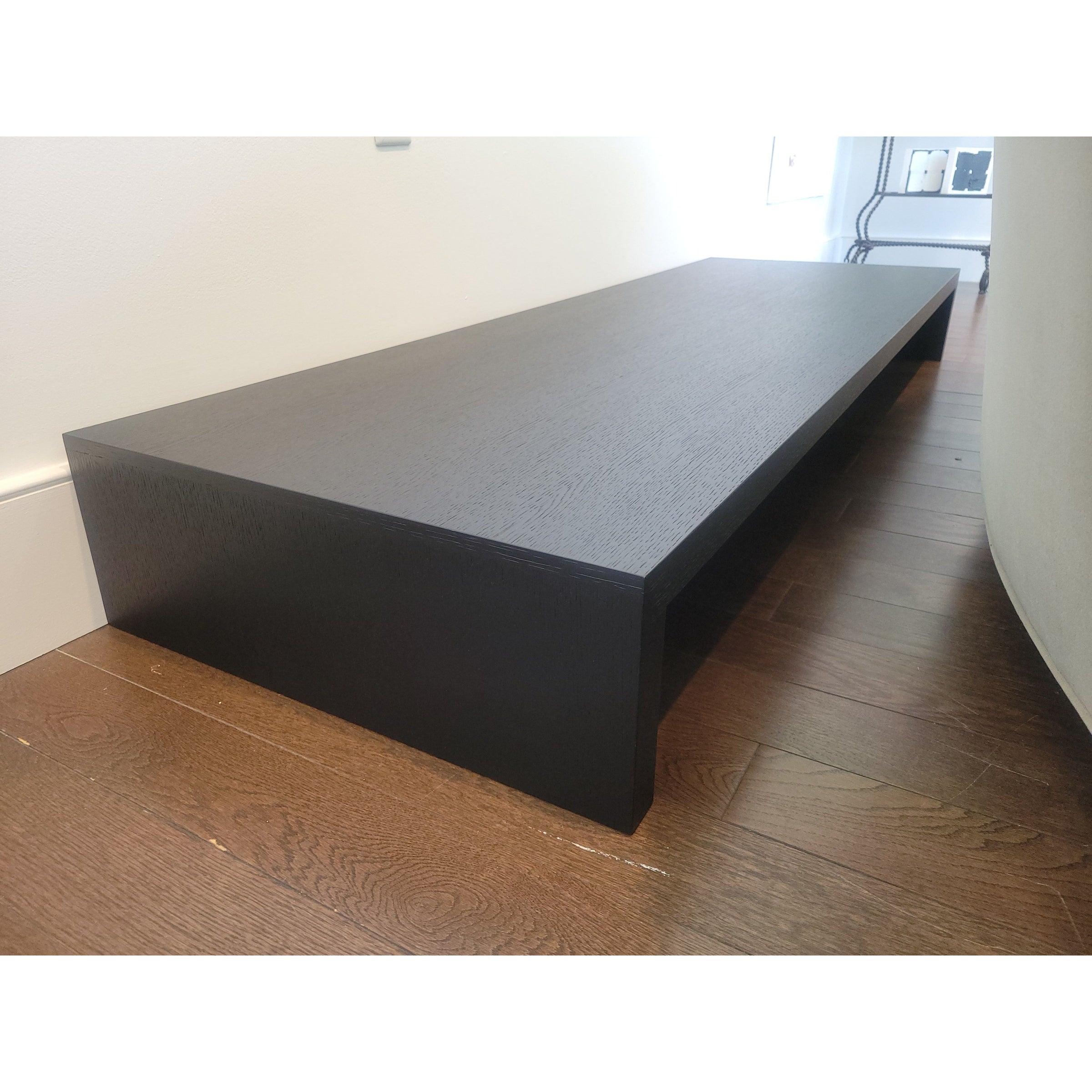 PAB '05 Blackwash Wood Low Table by Gerosa Design for B&B Italia