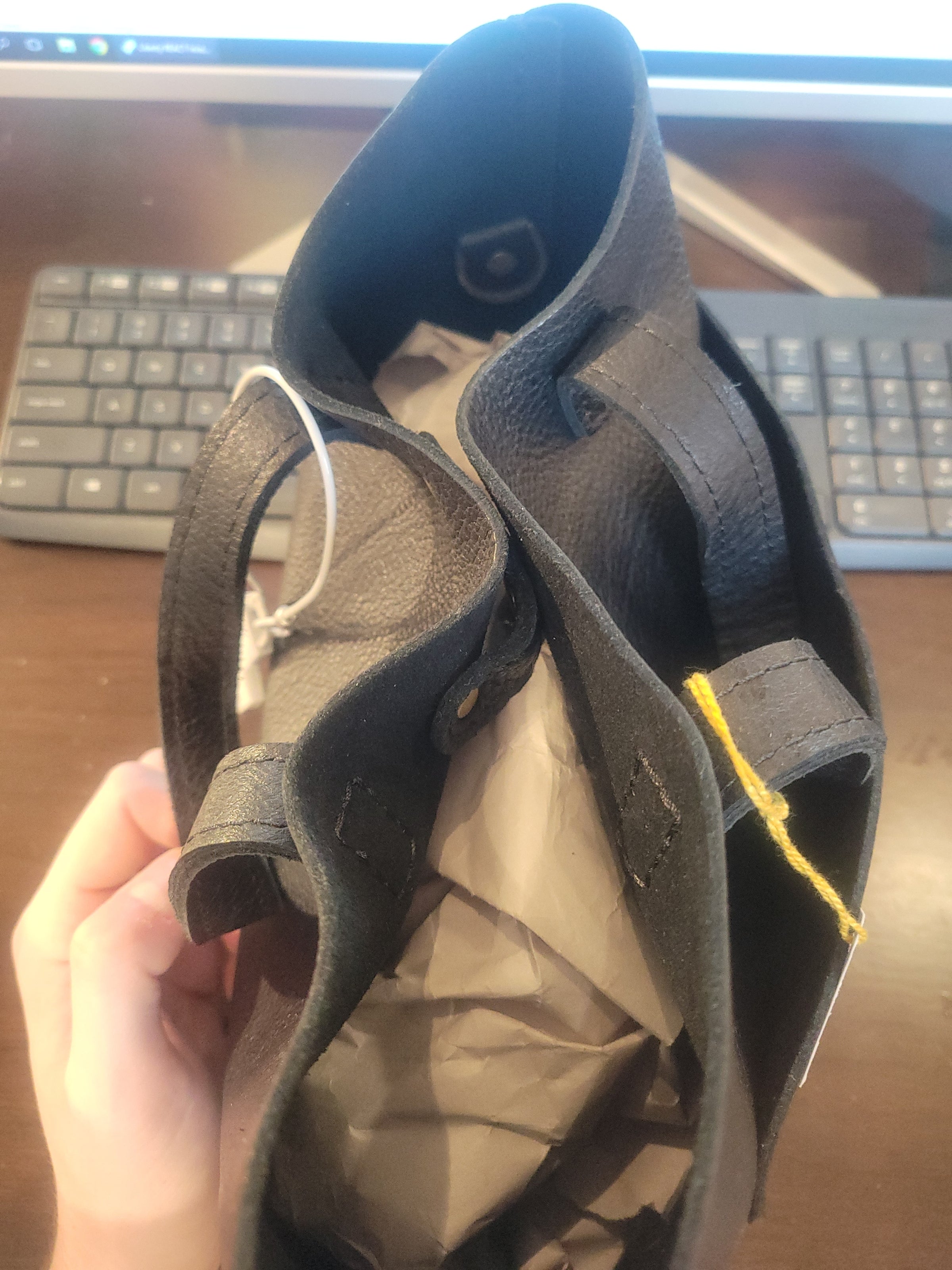 Portland Leather Goods Black Handbags