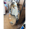 Large Round Silver Mirror