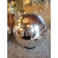 Large Mercury Glass Globe Light