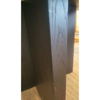 Wyeth Split Bamboo Round Dining Table by RH (AS IS) - colletteconsignment.com