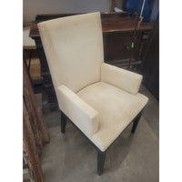 PAIR of Suede A, Rudin Chairs (AS IS)