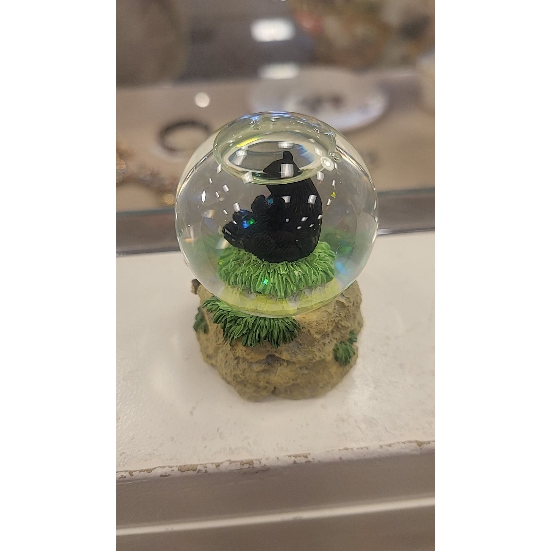 Mini Black Bear Snowglobe