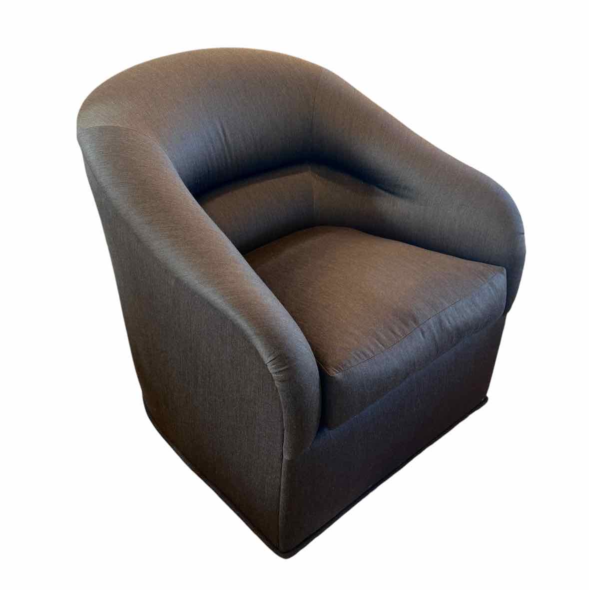 Rolling, Swiveling "Sonoma" Armchair by J. Robert Scott