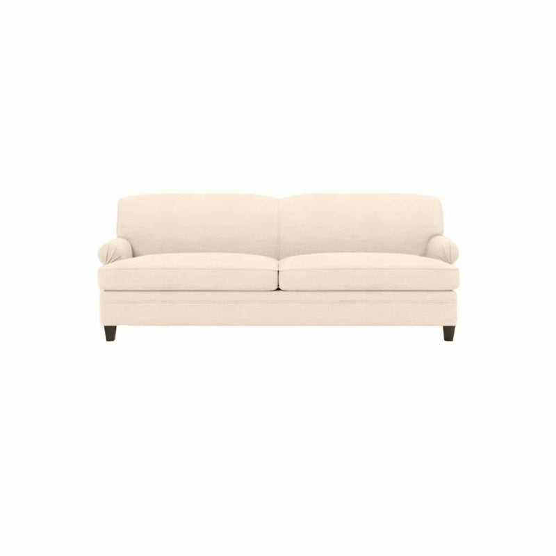 The Carmine Sofa in Italian Boucle  - White 75"WX38"Dx34"H AS IS