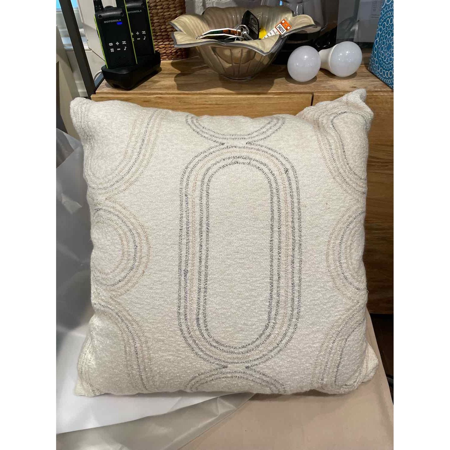 Roma Textured Square Pillow