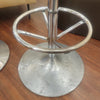 Pair of Mid-Century Lucite Bar Stools w/ Black Seats by Hill Manufacturing Co.